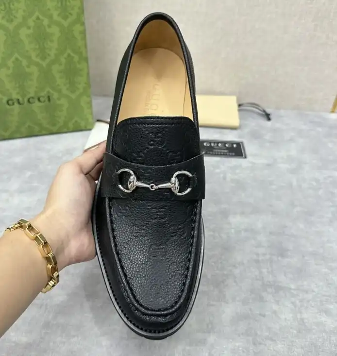 hype Gucci Leather Shoes