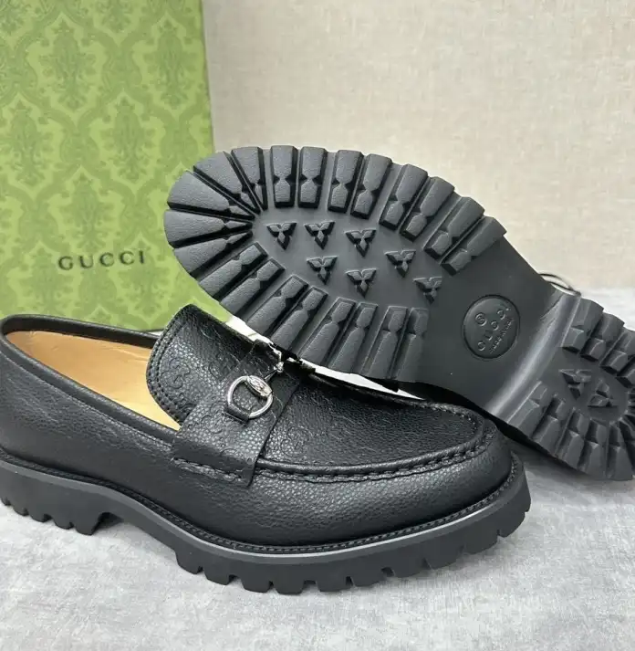 hype Gucci Leather Shoes