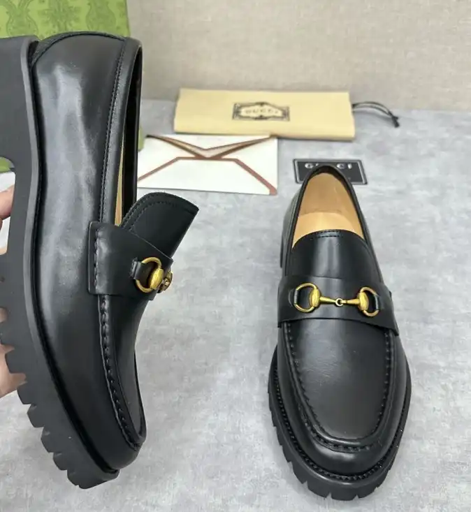 hype Gucci Leather Shoes