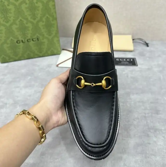 hype Gucci Leather Shoes