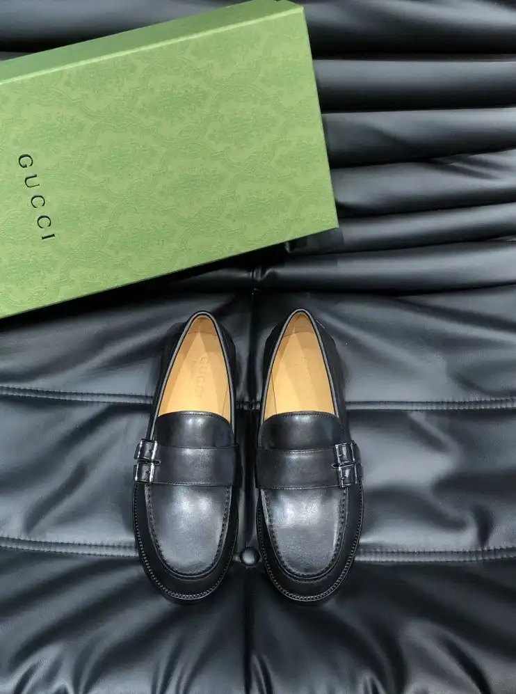 hype Gucci Leather Shoes