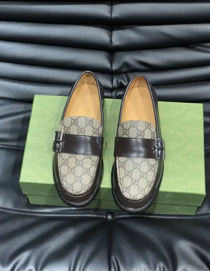 hype Gucci Leather Shoes