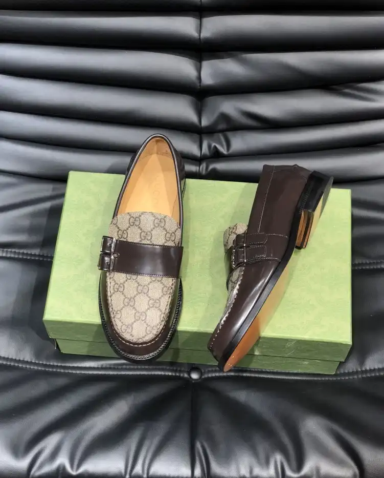 hype Gucci Leather Shoes