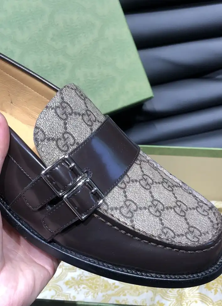 hype Gucci Leather Shoes