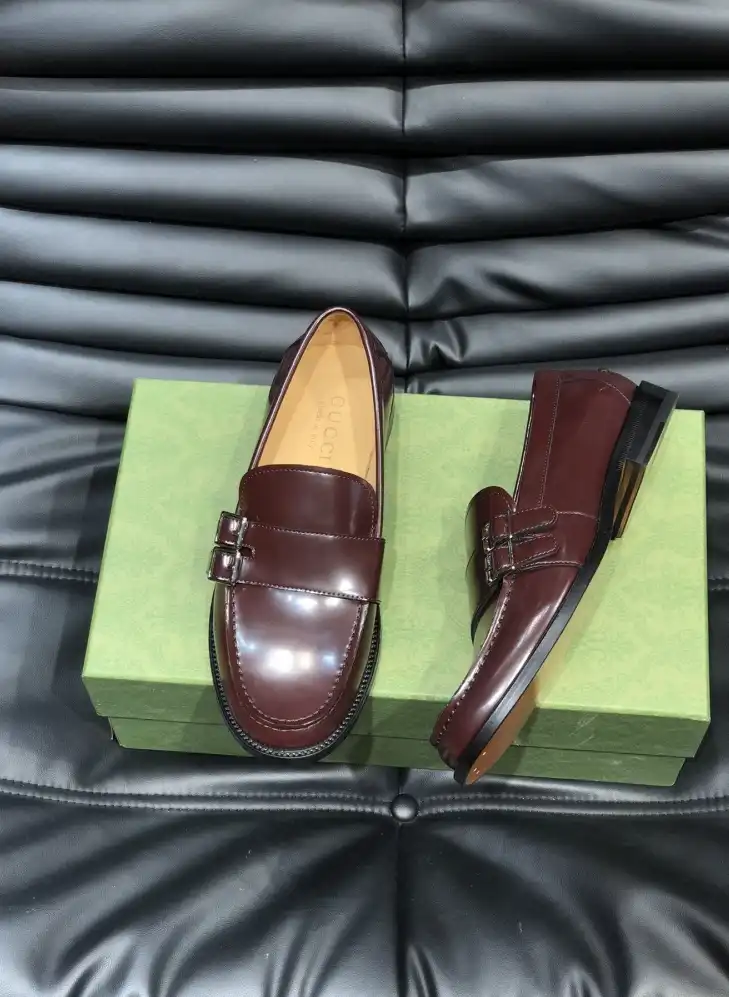 hype Gucci Leather Shoes