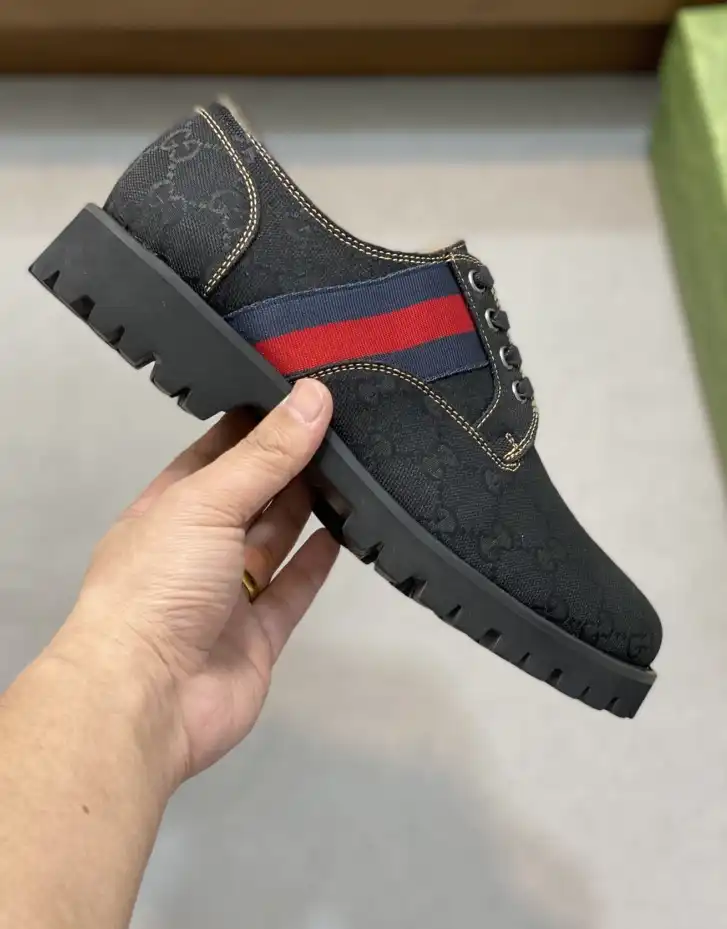 hype Gucci Leather Shoes