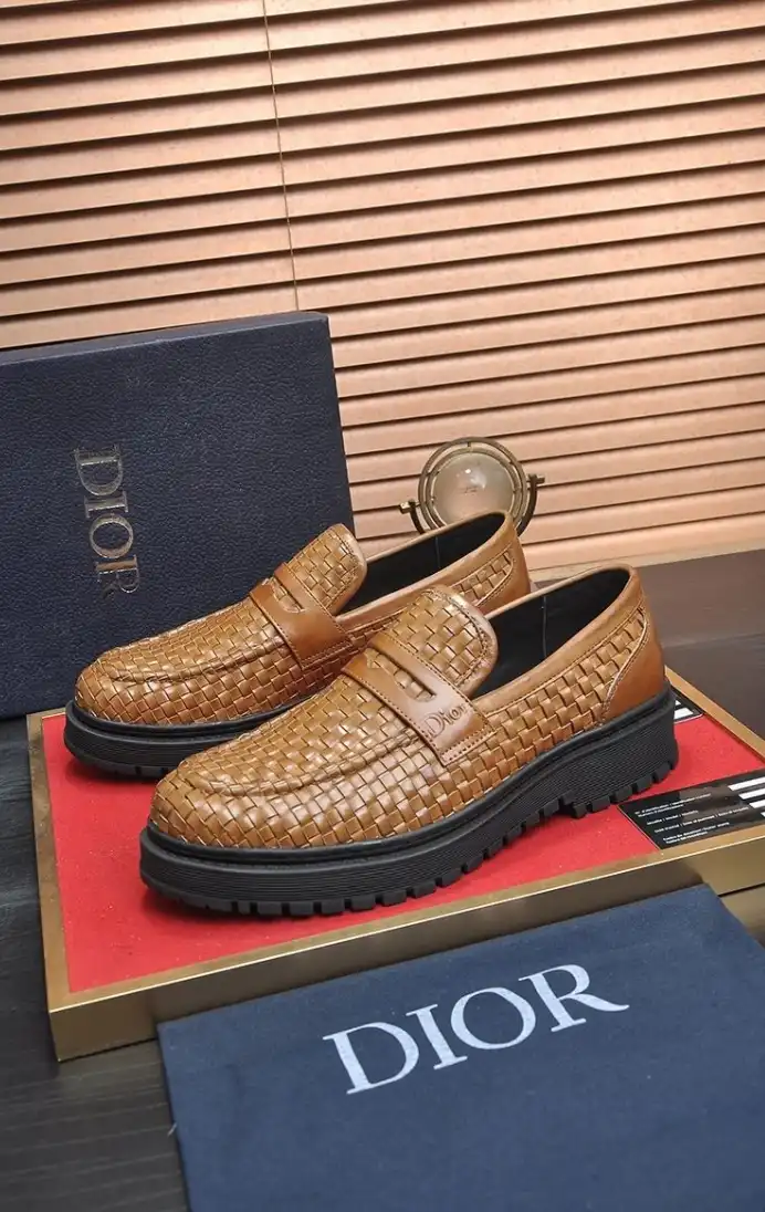 hype Christian Dior Leather Shoes