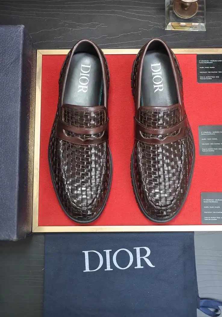 hype Christian Dior Leather Shoes