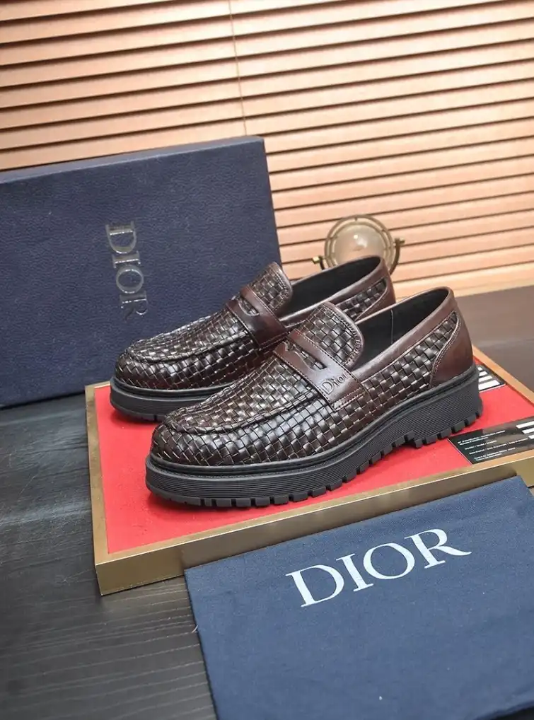 hype Christian Dior Leather Shoes