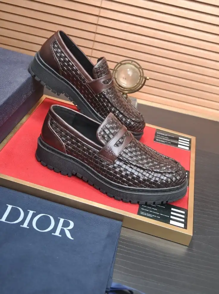 hype Christian Dior Leather Shoes