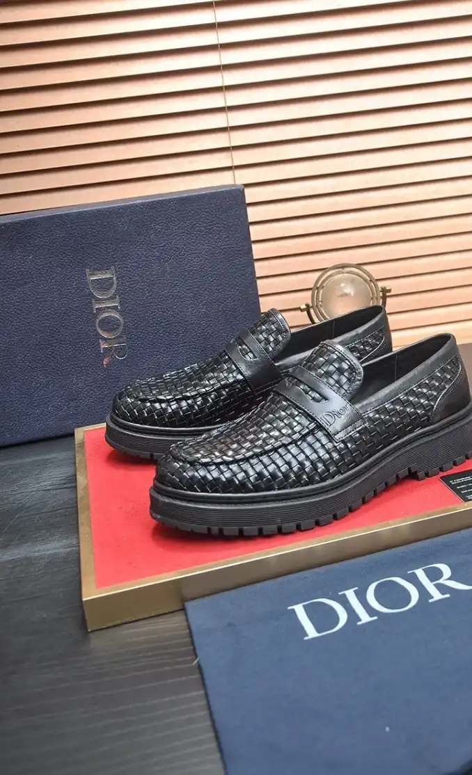 hype Christian Dior Leather Shoes