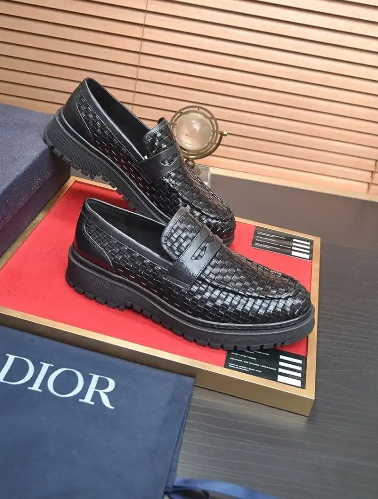 hype Christian Dior Leather Shoes