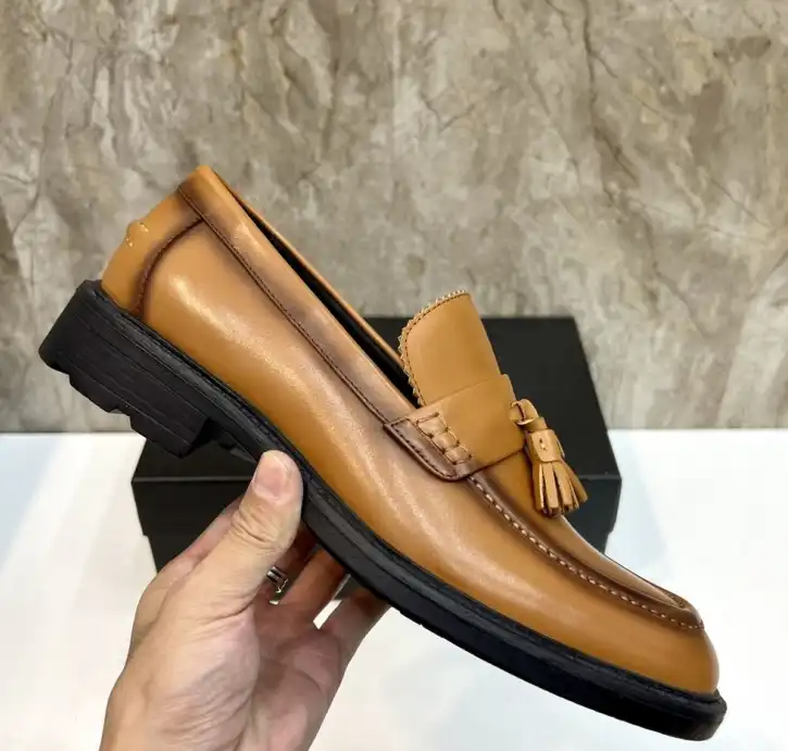 hype Prada Leather Shoes