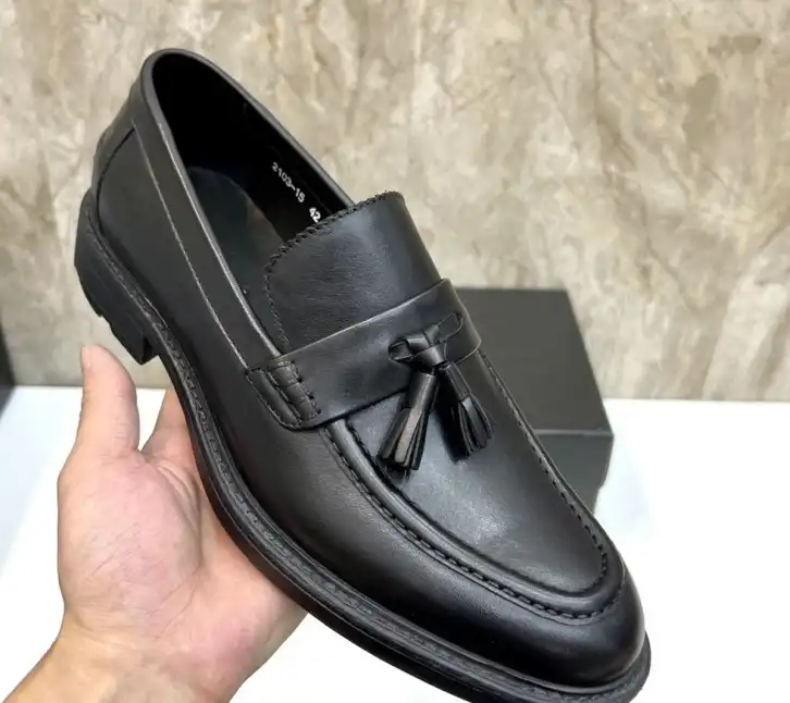 hype Prada Leather Shoes