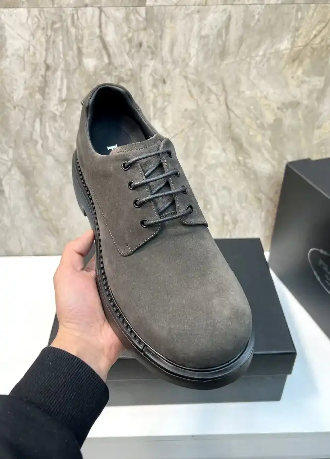 hype Prada Leather Shoes