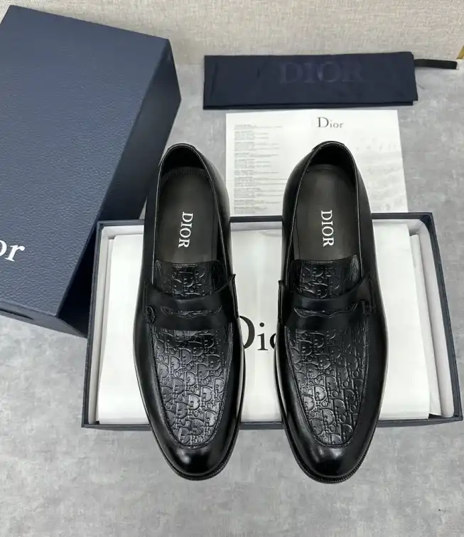 hype Christian Dior Leather Shoes