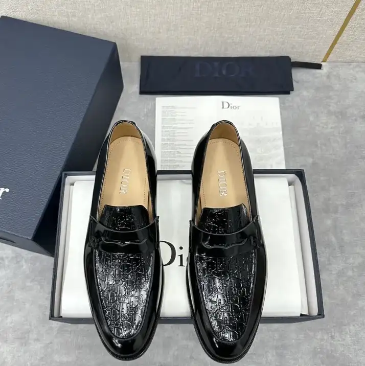 hype Christian Dior Leather Shoes