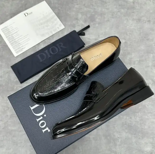 hype Christian Dior Leather Shoes