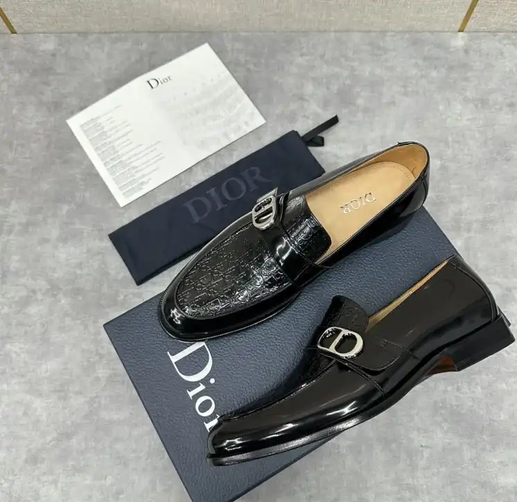 hype Christian Dior Leather Shoes