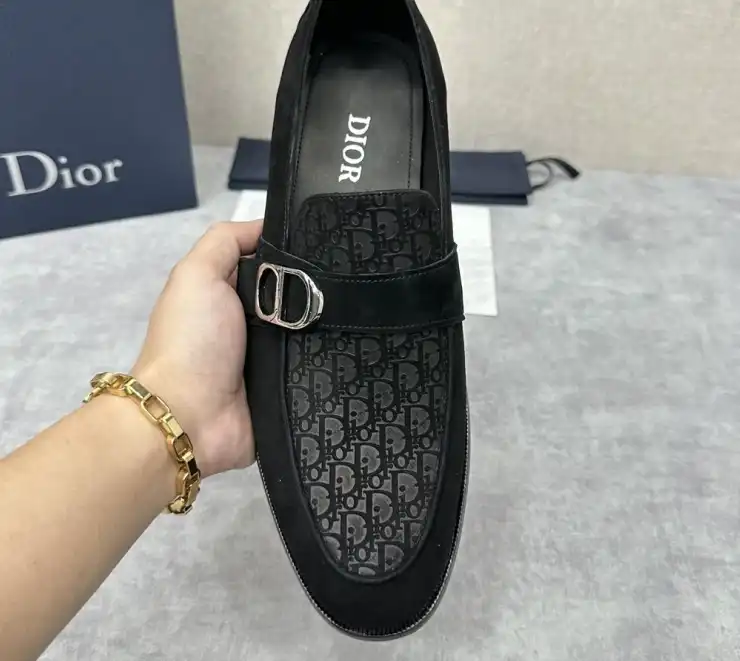 hype Christian Dior Leather Shoes