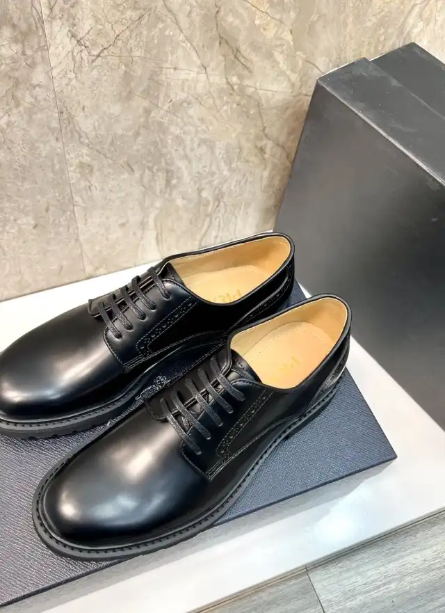 hype Prada Leather Shoes