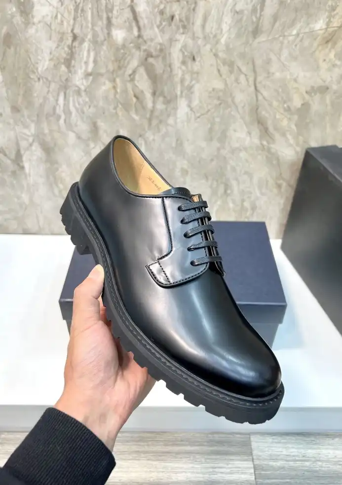 hype Prada Leather Shoes