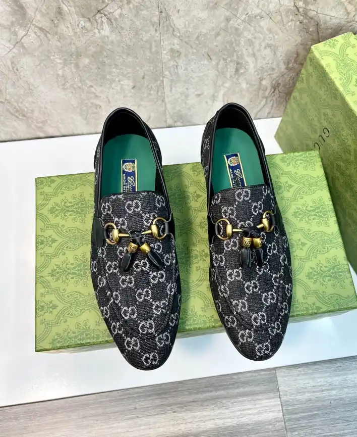 hype Gucci Leather Shoes