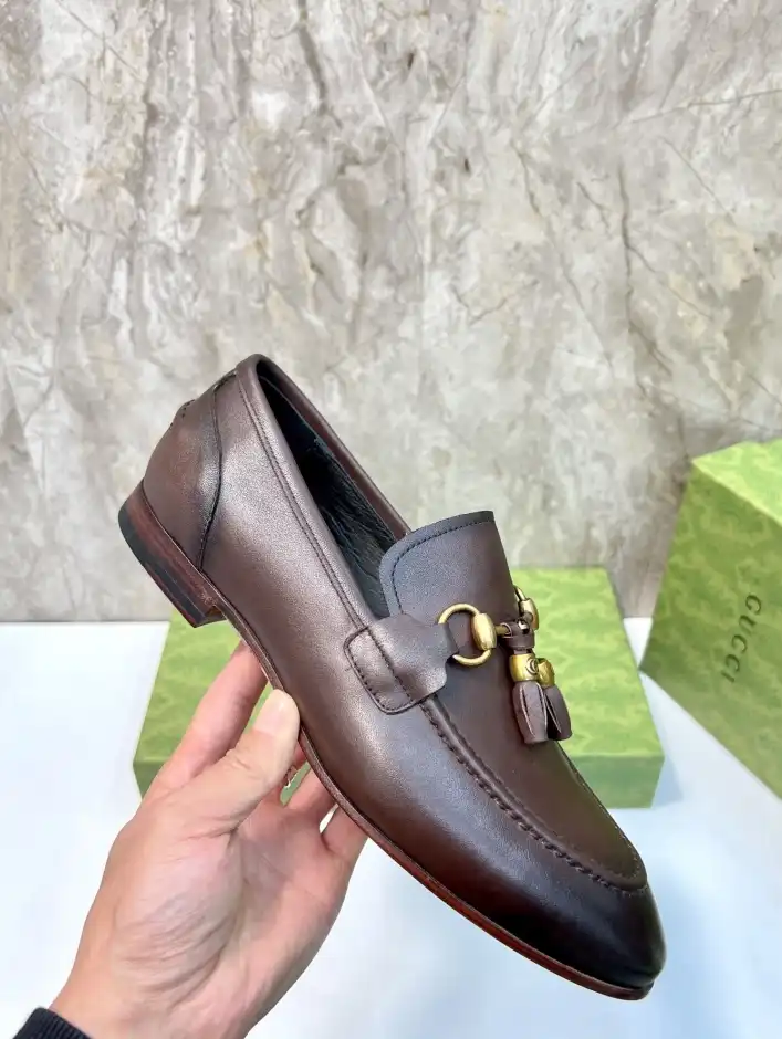 hype Gucci Leather Shoes