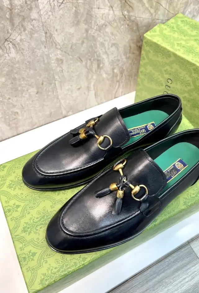 hype Gucci Leather Shoes