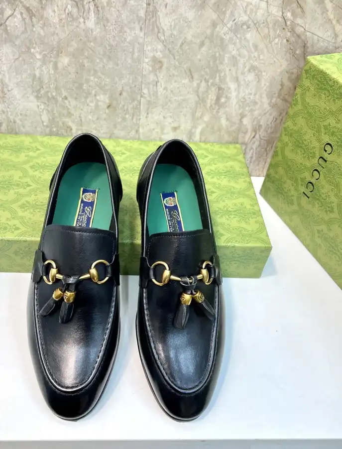 hype Gucci Leather Shoes