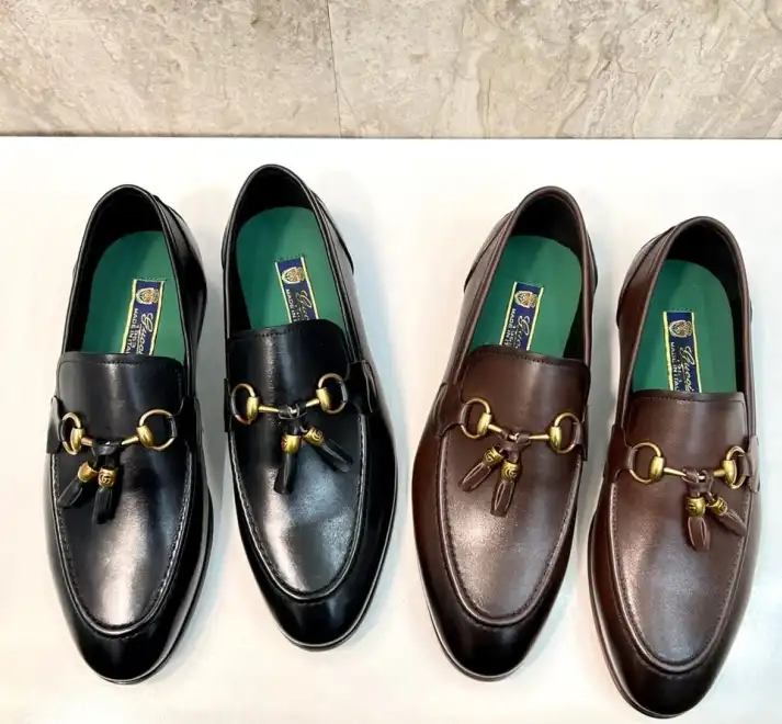 hype Gucci Leather Shoes