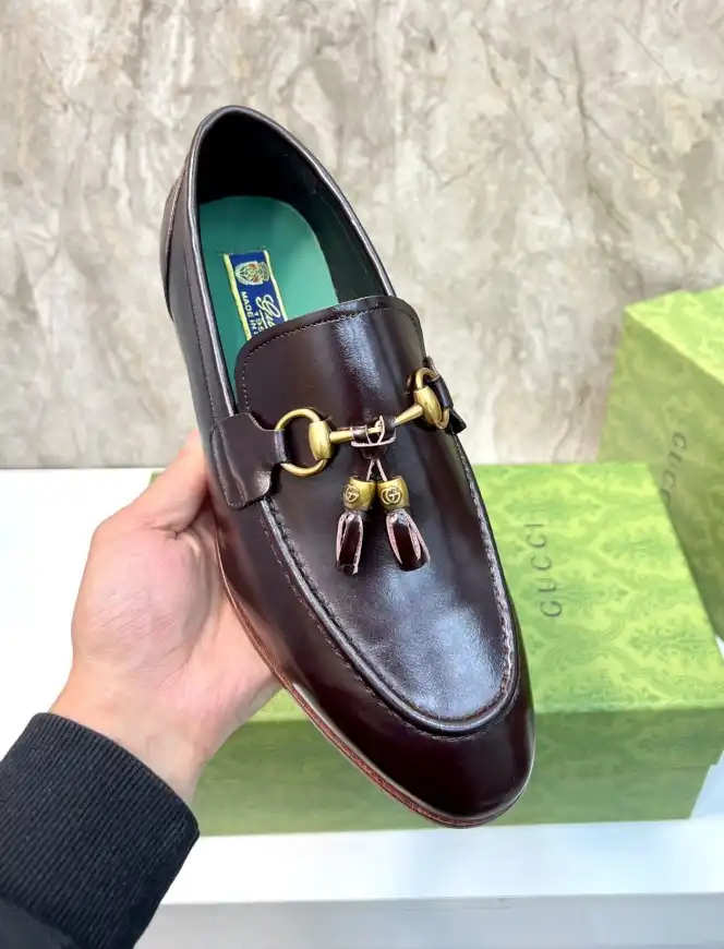 hype Gucci Leather Shoes