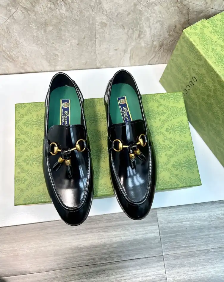 hype Gucci Leather Shoes