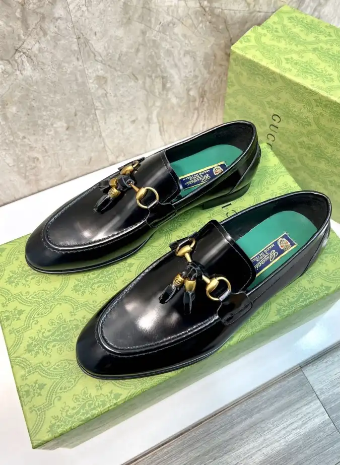 hype Gucci Leather Shoes