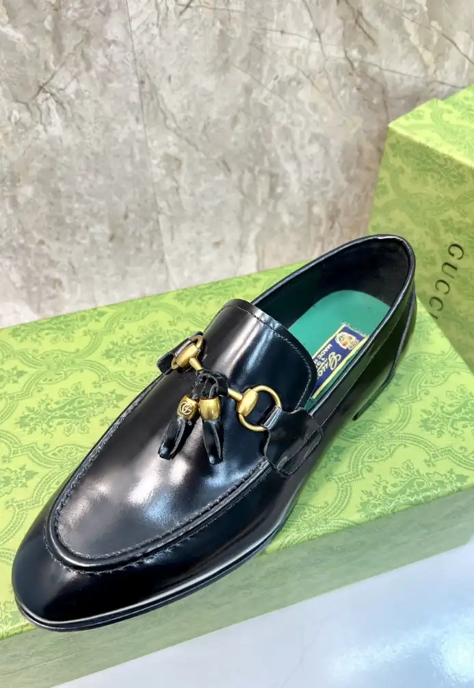 hype Gucci Leather Shoes