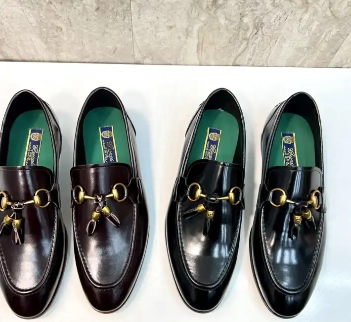 hype Gucci Leather Shoes