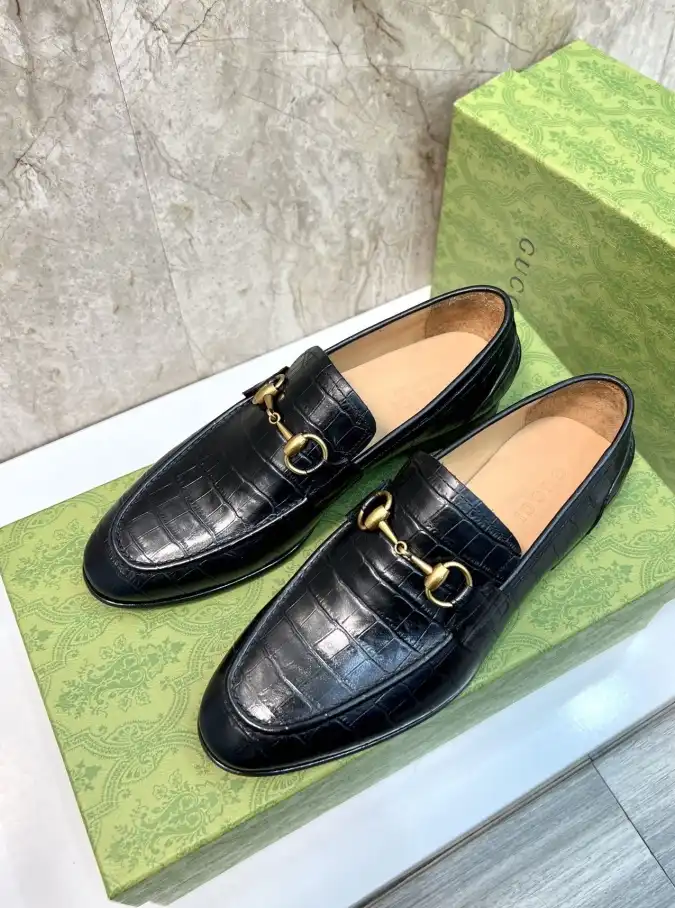 hype Gucci Leather Shoes