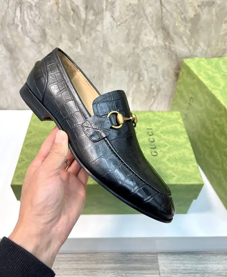 hype Gucci Leather Shoes