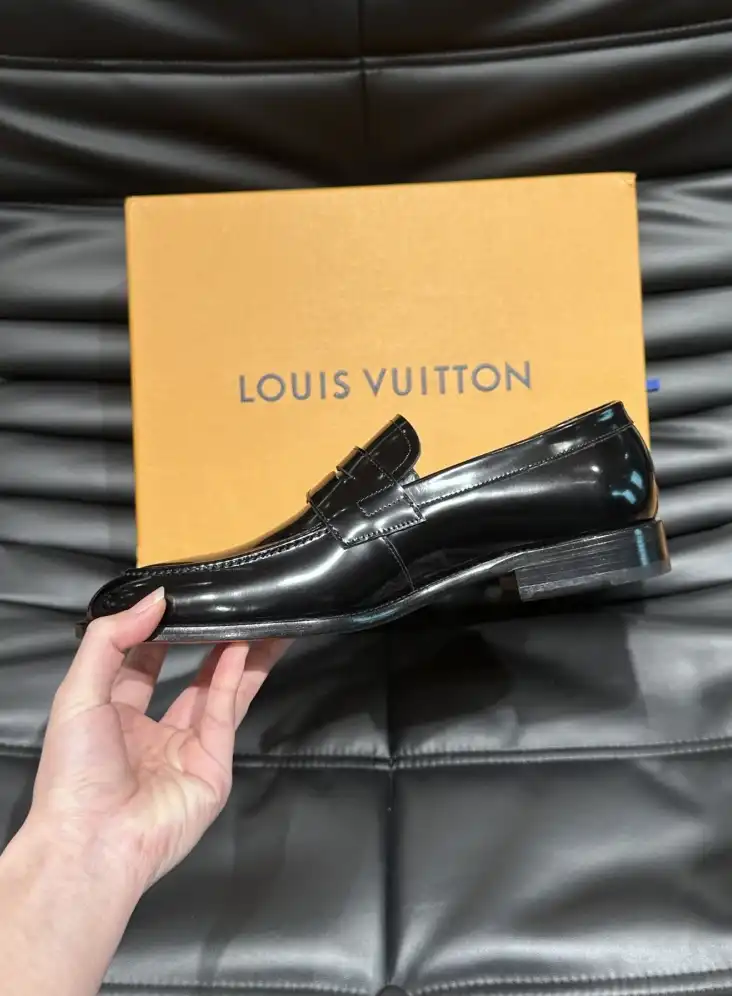 hype LV Leather Shoes