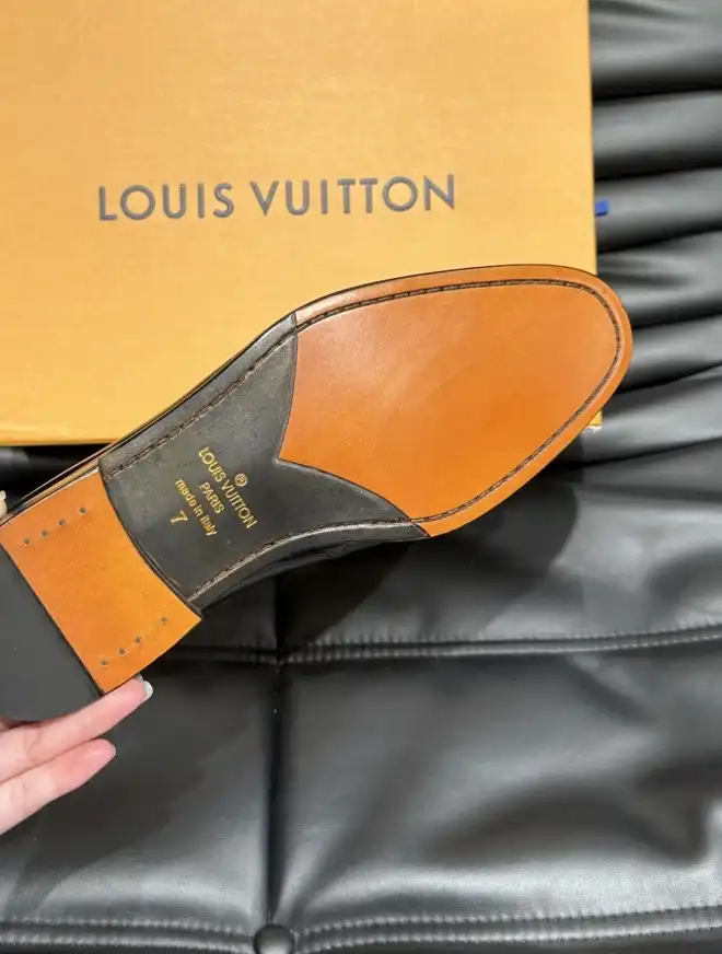 hype LV Leather Shoes