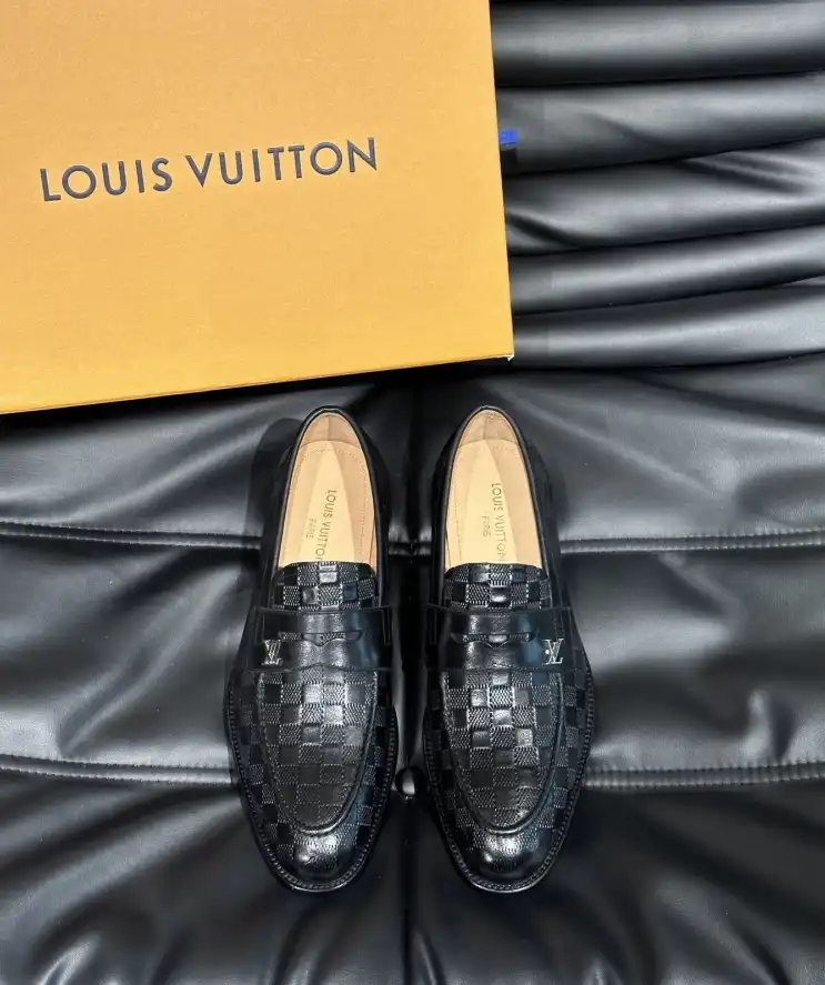 hype LV Leather Shoes