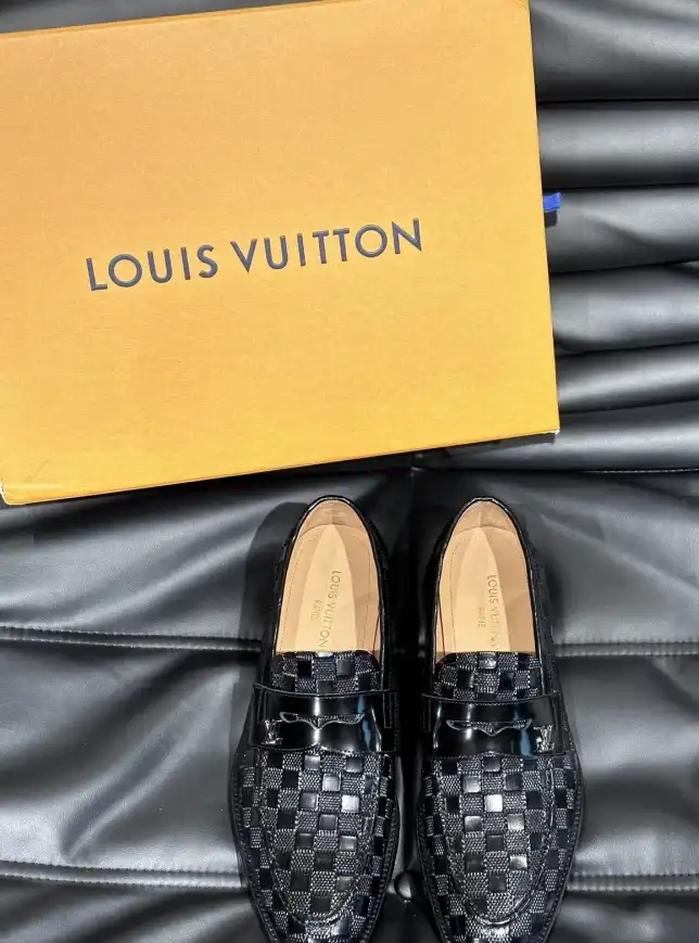 hype LV Leather Shoes