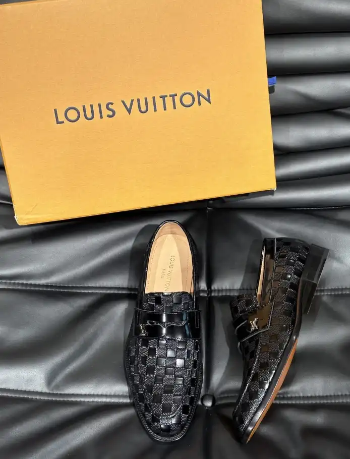 hype LV Leather Shoes