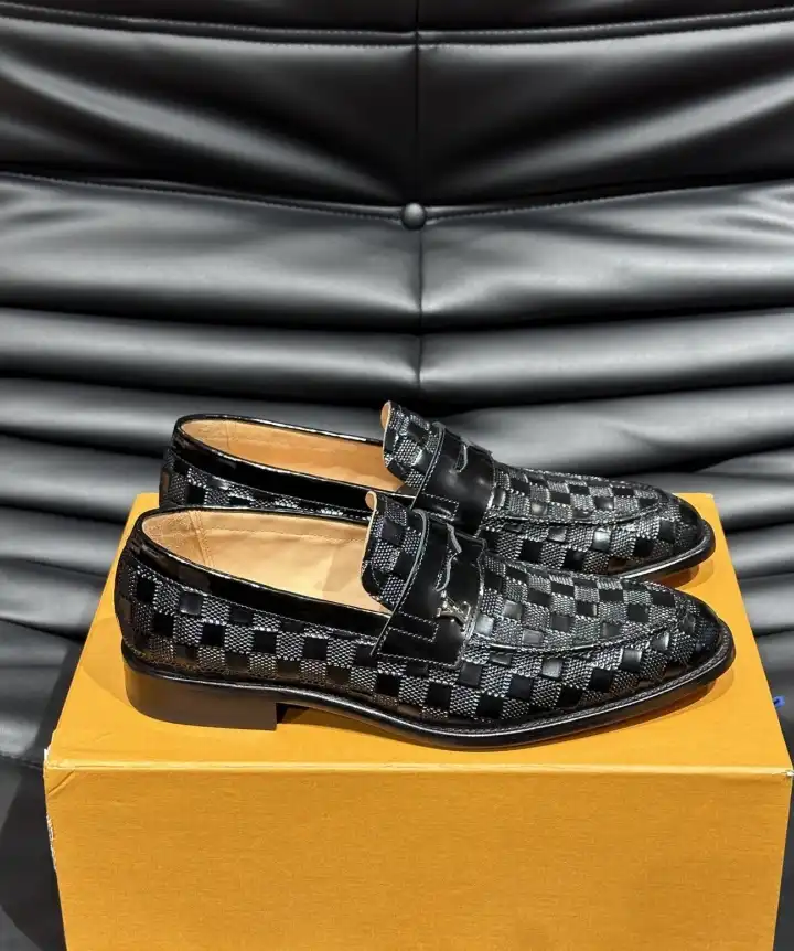 hype LV Leather Shoes