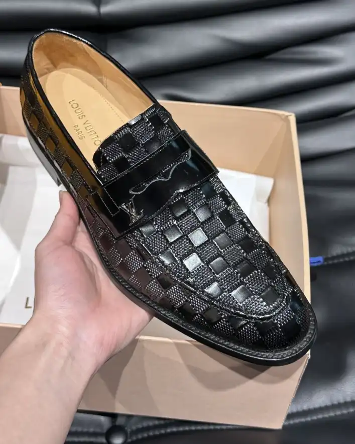 hype LV Leather Shoes