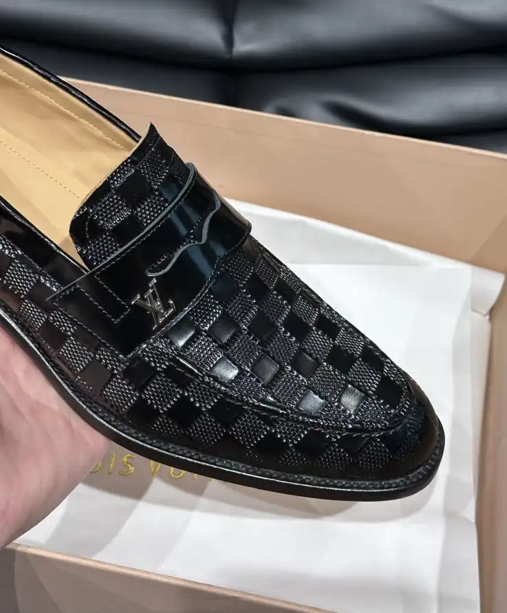 hype LV Leather Shoes