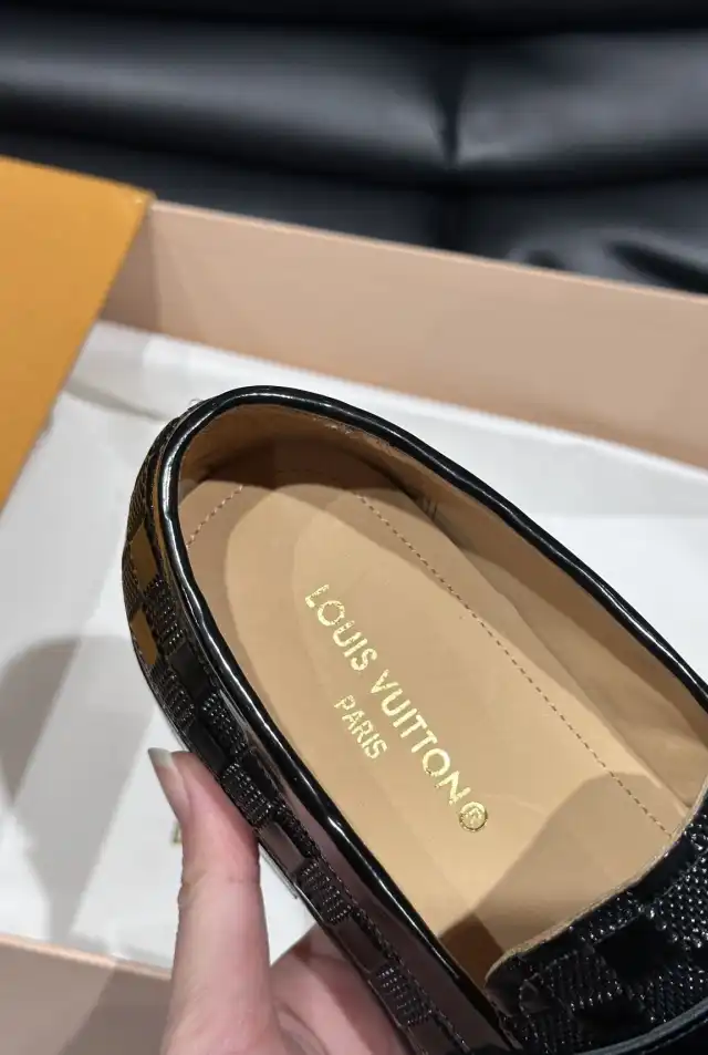 hype LV Leather Shoes