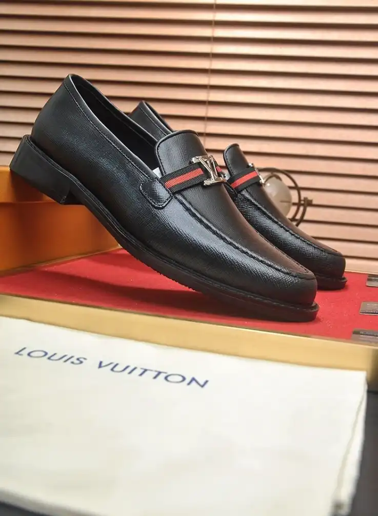 hype LV Leather Shoes