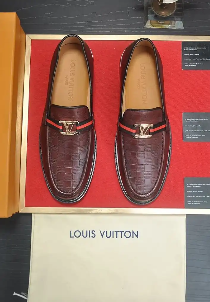 hype LV Leather Shoes