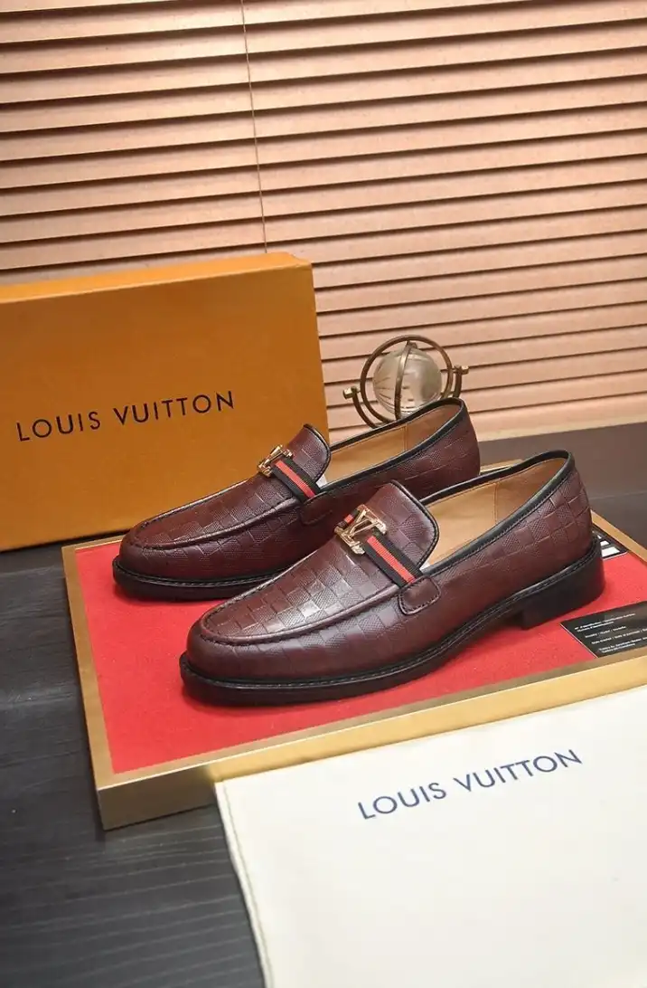 hype LV Leather Shoes